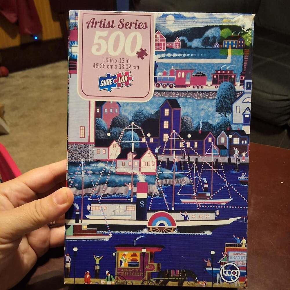 Sure-Lox Artist Series 500 Piece Jigsaw Puzzle